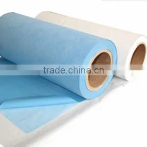 Spunlace Disposable Non Woven Fabric Laminated With Breathy Film for Operation in Hospital thumbnail-1