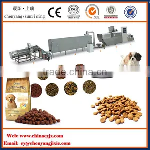 2016 New Equipment Manufacturing Continuous Automatic Pet Food Production Line With All Kinds of Taste thumbnail-1