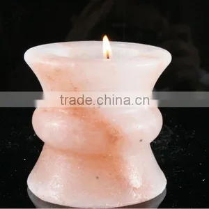 Rock Salt Natural Tea Lights/ Himalayan Salt Rocks/ thumbnail-5
