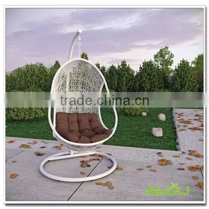 Audu Aluminium Garden Swing Seat,White Aluminium Swing Seat thumbnail-1