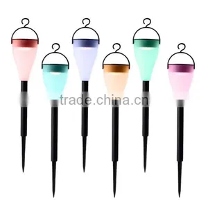 7-Color Solar LED Light Garden Lamp Lawn Lamp thumbnail-1