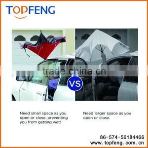 Reverse Umbrella C Hook Handle Double Layer Reverse Umbrella Double Layer Umbrella thumbnail-3