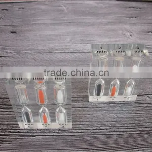 Clear Resin Block Timer Creative Mini 1minute Count Down Timer thumbnail-6