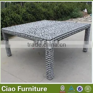 Patio Outdoor Rattan Modular Design Furniture Dining Set thumbnail-4