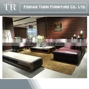 K254 Lateast Design Home Used Sofa Furniture Italy Modern Leather Sofa thumbnail-1