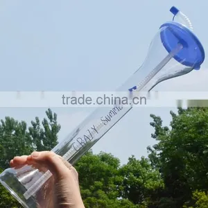 1000ml Flashing Yard Cups Disposable Plastic Cup With Lid Slush Ice Cup thumbnail-1