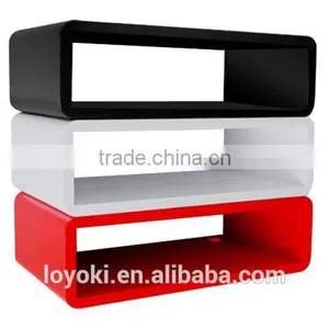 TV CONSOLE Floating MFD Wall Mount Shelf Cube Sky Box,Dvd,Hifi Units 50x15x27cm Wall Shelf thumbnail-6