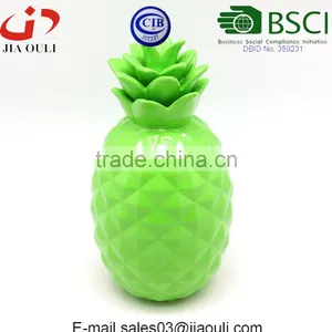 Cheap Home and Garden Decorations Painted Colours Ceramic Pineapple thumbnail-2