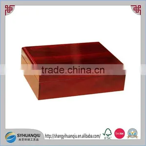 LPainted Technique and Europe Regional Tea Industry Use Wooden Tea Box CN thumbnail-1