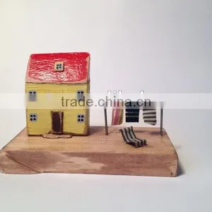 Little Wooden House, Driftwood House, Gift thumbnail-4