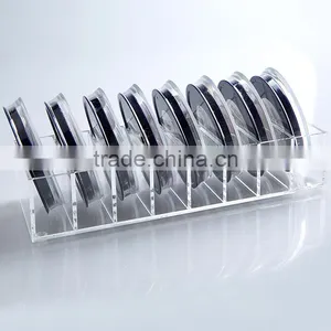 Acrylic Compact Powder Organizer Storage Box thumbnail-6