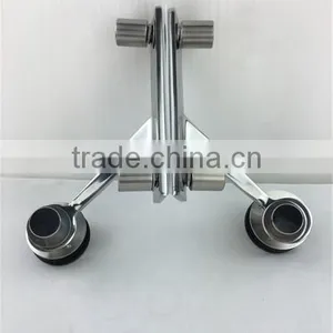 V Shape Glass Facade Spider Heavey Duty Glass Clamp thumbnail-4