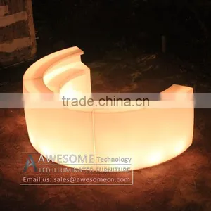 Glowing Led Curved Shop Counter Design (BC150) thumbnail-4