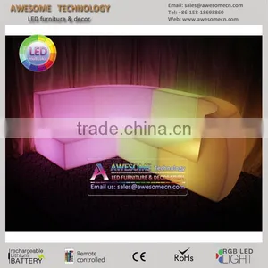 Luxury Night Club Illuminated Led Sofa Set Design thumbnail-4
