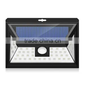 44 LED Solar Security Light With 5 LEDs Both Side, 120 Degree Wide Angle Motion , Outdoor Waterproof Led Street Light thumbnail-2