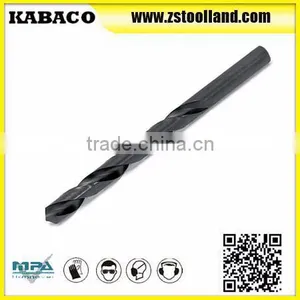 Hot Sell Black Oxide 118 Degree HSS Straight Handle Shank Twist Drill Bit For Metal thumbnail-1