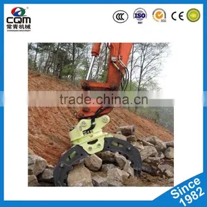 Wooden Excavator Rotating Grab/ Grapple Stone Made in China thumbnail-3