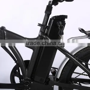 New Design 20 Inch Folding Electric Bike One-piece Wheel Electric Bike thumbnail-3