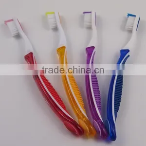 Soft Big Rubber Handle Toothbrush Non-slip Handle Toothbrush Teeth Care thumbnail-1