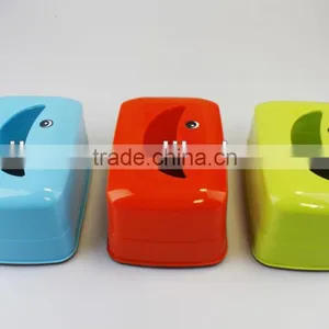 Smiling Face Nice Design PP Plastic Tissue Box thumbnail-3