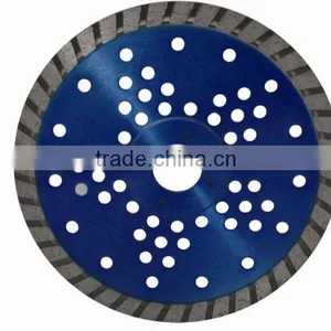Hot Pressed Wide Turbo Diamond Cutting Blade for Concrete, Sand Stone, Abrasive thumbnail-1