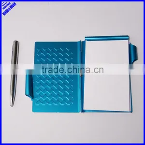Hot Selling Novelty Metal Memo Pad Holder With Pen thumbnail-1