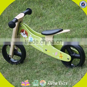 2017 New Design Wooden Balance Bike Toy Children Wooden Balance Bike Toy Baby Wooden Balance Bike Toy W16C098 thumbnail-2