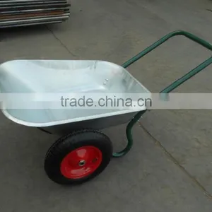 Wb6407D Wheelbarrow With Double Wheels thumbnail-1