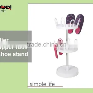 Home Furniture Simple Revoling Shoe Rack, 2-tier Waterproof Shoe Rack thumbnail-3