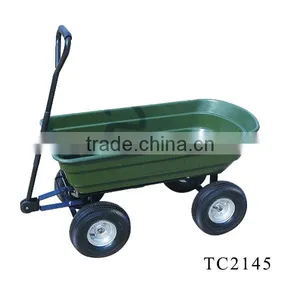 Qingdao Wantai Handy Garden Poly Dump Lawn Cart TC2145 thumbnail-5
