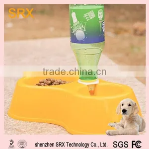 Make Custom Plastic Automatic Double Dog Bowl / Skid Stop Basic Pet Bowl/AUTOMATIC Pet Dog Platic Bowl thumbnail-1