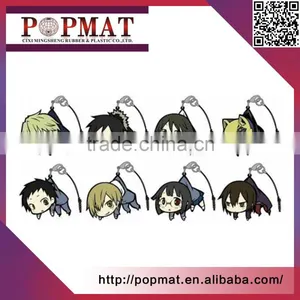 Fancy Customized Rubber High Quality 3D PVC Rubber Key Chains thumbnail-3