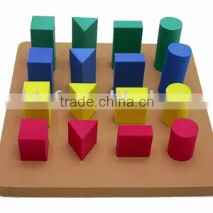 Geometric Block Sorter, Foam Shape Sorter, Pattern Block, EVA Foam Toy, Educational Toys thumbnail-1