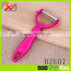 Hot Pink Stainless Steel Kitchen Potato Grater Peeler thumbnail-1