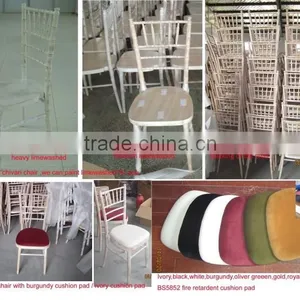 Ivory Pad Limewash Chivari Chair for Event thumbnail-3