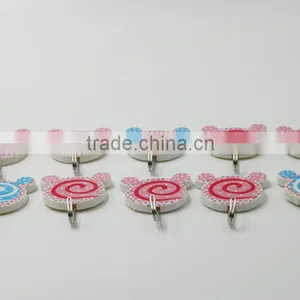 10pcs 2 Colors Cartoon Adhesive Hanging Plastic Hooks thumbnail-2