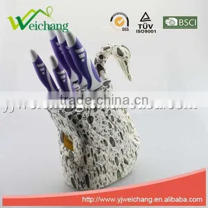 WCJ605 New Design Great Kitchen Helper Knife Holder Swan Shape Hot Sale thumbnail-2