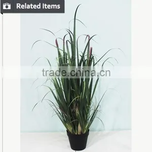 High Quality Artificial Grass With Flowers Auturm Onion Grass Bamboo Grass Arrangement thumbnail-5