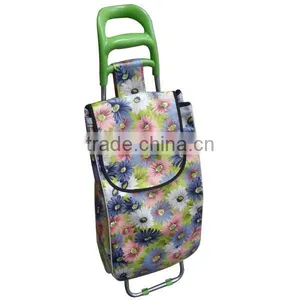 Fashion Foldable Supermarket Shopping Trolley Bag thumbnail-1
