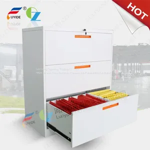 Overhead Office Cabinets, Stationery Storage, Fold Keys, Powder Coat, Factory Filling Cabinet/Steel File Cabinet thumbnail-2