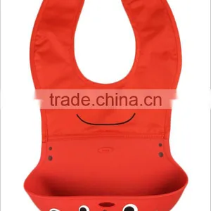SHUOYANG Eco-friendly Soft Touch Custom Made Silicone Baby Bib, Baby Bib Silicone thumbnail-3