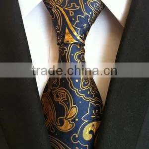 HDYF-10 Wholesale High Quality1200 Needles Men 100% Polyester Neck Ties thumbnail-1
