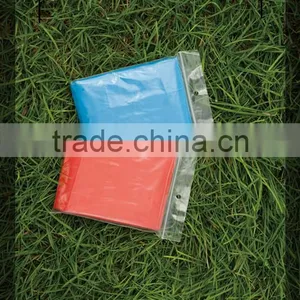 PE Disposable Blue Ponchos for Promotion thumbnail-3
