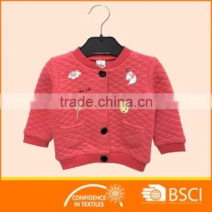 Baby Quilting Wamly Red Long Sleeve Winter Coat thumbnail-1