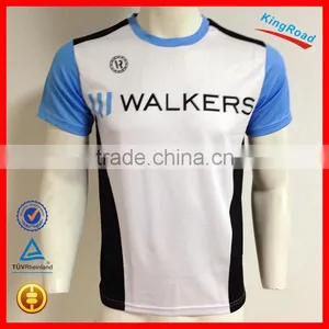 100% Polyester Coolmax Sports Shirt, Ladies Custom Running Jersey thumbnail-1