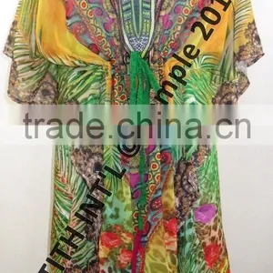 DIGITAL PRINTED FANCY KAFTAN thumbnail-2