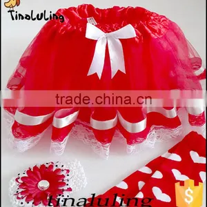 Fashion New Baby Girls Cream Lace Pettiskirts Kids Tutu Skirts for 2-8 Years Fluffy Tutus thumbnail-5