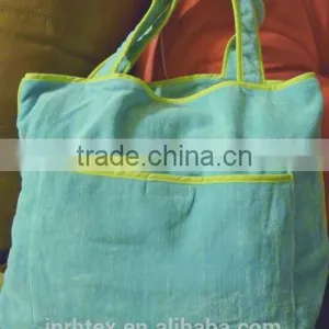 Custom Cotton Tote Beach Towel Bag and Velour Printing Towels thumbnail-3