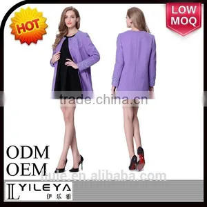 2015 New Korean Style Fashion Woolen Winter Design Lady Coat thumbnail-1