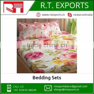 Hot Sale Indian 100% Cotton Bed Sheet Bedding Set thumbnail-1